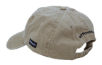 Cappello beige Offmode con logo ricamato 