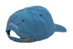 Cappello azzurro Offmode con logo ricamato e fibbia effetto ottone