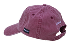 Cappello beige Offmode con logo ricamato e fibbia effetto ottone