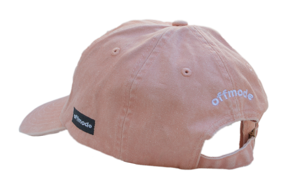 Cappello pesca Offmode con logo ricamato e fibbia effetto ottone