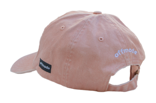 Cappello pesca Offmode con logo ricamato e fibbia effetto ottone