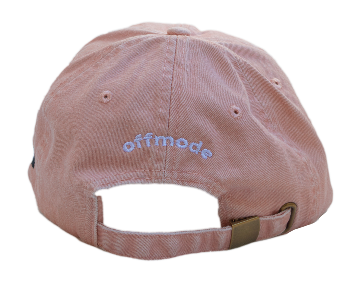 Cappello pesca Offmode con logo ricamato e fibbia effetto ottone