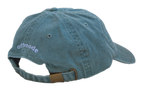 Cappello salvia Offmode con logo ricamato e fibbia effetto ottone