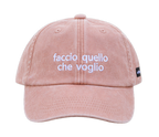 Cappello pesca Offmode con la frase "faccio quello che voglio" ricamata