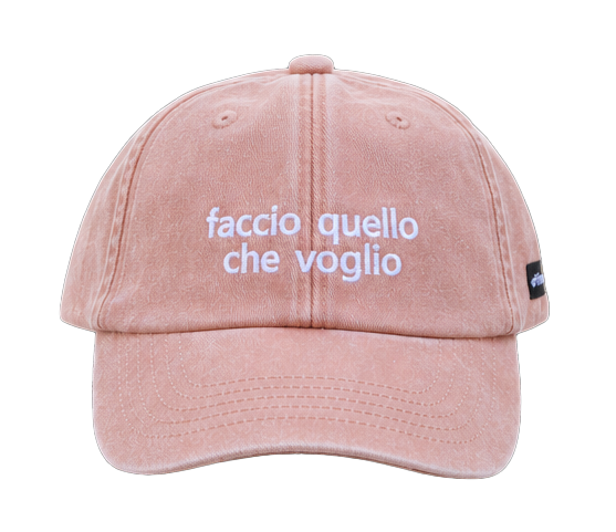 Cappello pesca Offmode con la frase "faccio quello che voglio" ricamata