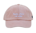 Cappello pesca Offmode con la frase salentina "fazzu chiru ca voiu" ricamata