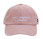 Cappello pesca Offmode con la frase "sesso, magnesio e potassio" ricamata